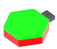 ǧحŪ쿾ʵԡ ٻˡ Hexagon keyring thumb drive