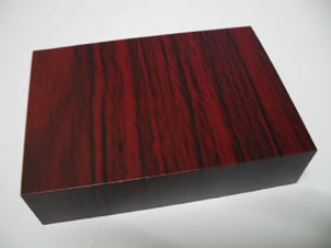 Wooden Box / กล่องไม้สีน้ำตาลแดง