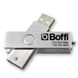 แฟลชไดร์ฟ สลักชื่อ บริษัท Boffi รับผลิต USB ราคาถูก