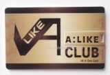 แฟลชไดร์ฟ ติดโลโก้ A LIKE CLUB Card Flash Drive usbthailand รับทำ USB ราคาส่ง