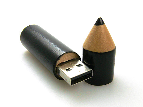 สั่งทำ แฟลชไดร์ฟไม้ รูปดินสอ สั่งทำ Flash Drive แบบไม้ รับผลิตแฟลชไดร์ฟดินสอ