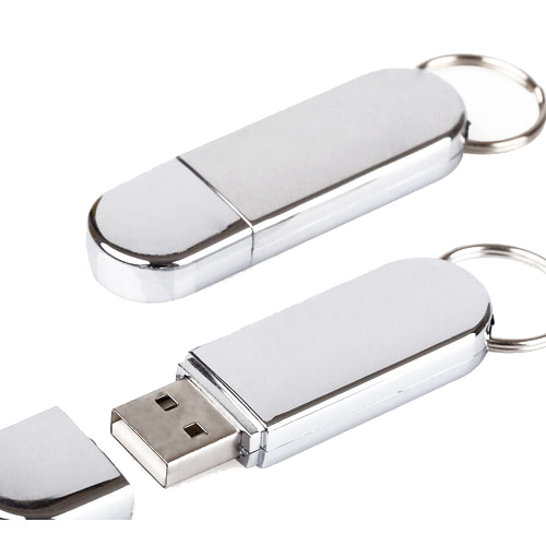 ผลิต แฟลชไดร์ฟพวงกุญแจโลหะ สั่งทำ Metal Key Ring USB Flash Drive