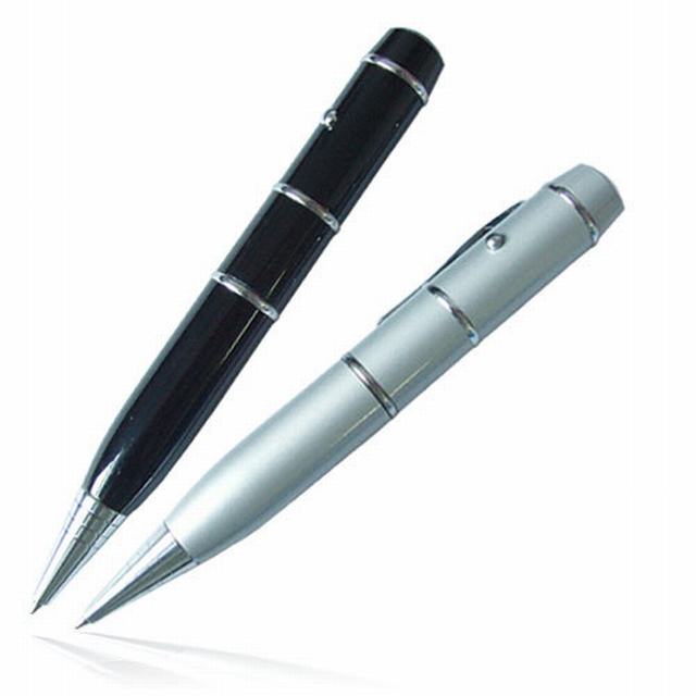 รับผลิต แฟลชไดร์ฟปากกา ราคาส่ง พร้อมเลเซอร์พอยเตอร์ (Pen Flash Drive 3 in 1)
