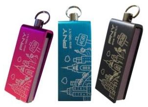 PNY Micro Attache City Series USB Flash Drive ราคาถูก PNY Micro Attache City Series USB Flash Drive ราคาถูก