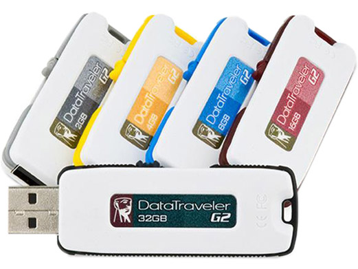 Kingston DataTraveler G2 (Generation 2) Custom USB Flash Drives