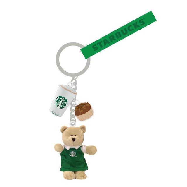 พวงกุญแจยางหยอดน้องหมี Starbucks ผลิตพวงกุญแจ พรีเมี่ยม ราคาโรงงาน