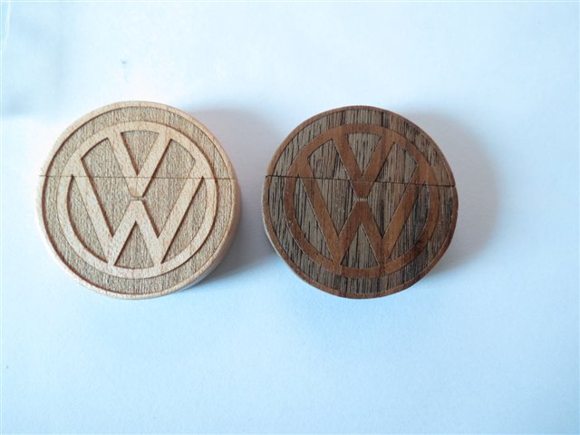 ѺԵ Round Shape Wooden Flash Drive 觷 Ū ç