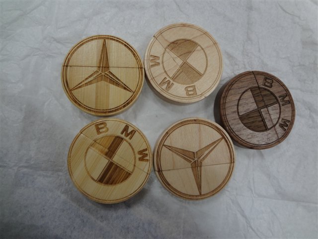 Ѻ ѺԵ Round Shape Wooden Flash Drive 觷 Ū ç