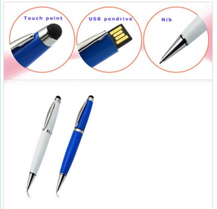 Pen USB Flash Drive ขายแฟลชไดร์ฟปากกา พร้อมทัชสกรีนใช้สัมผัสหน้าจอ