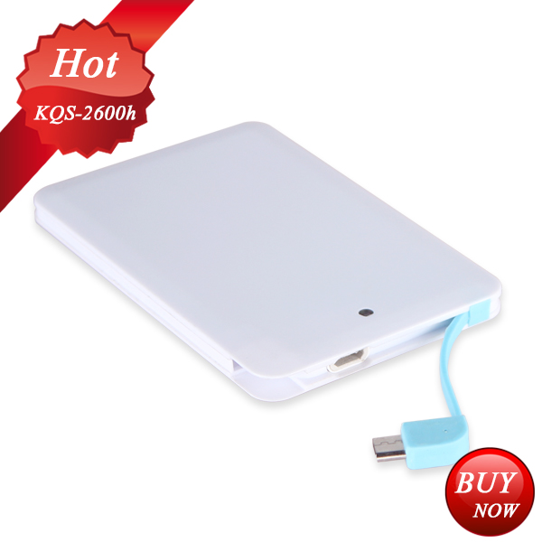 PowerBank ขนาด 2600mAh รับผลิต ราคาโรงงาน พร้อมสกรีนโลโก้ PowerBank ขนาด 2600mAh รับผลิต ราคาโรงงาน พร้อมสกรีนโลโก้