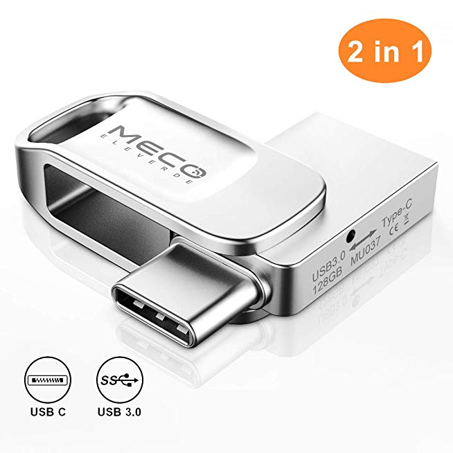2in1 Metal MECO Dual-drive ขายส่งแฟลชไดร์ฟ premium ราคา