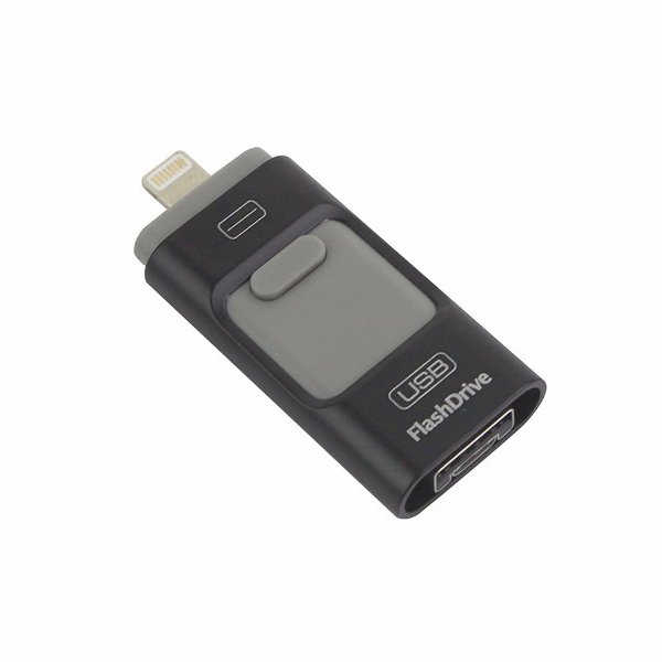 รับทำ ขายแฟลชไดร์ฟเสียบมือถือ iPhone Flash Drive OTG 3-in-1 ราคาส่ง
