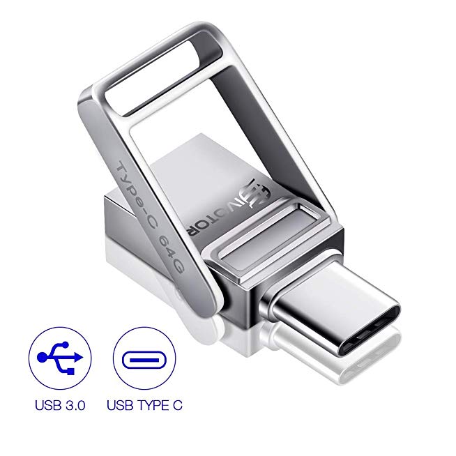 Metal 2in1 Keychain OTG ขายส่งแฟลชไดร์ฟ Premium พรี่เมี่ยม