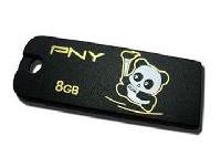 รับทำ PNY Panda Black USB Flash Drive ราคาโรงงาน รับทำโลโก้ สวยๆ