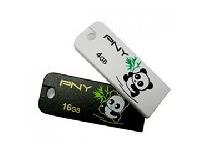 รับผลิต PNY Panda Black USB Flash Drive ราคาโรงงาน รับทำโลโก้ สวยๆ