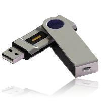 รับทำ Fingerprint USB Flash Drive แฟลชไดร์ฟที่มาพร้อมกับระบบสแกนลายนิ้วมือ