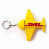 ŪẺͧԹ ŪٻͧԹ DHL Plane PVC Keychain