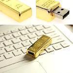 USB แฟลชไดร์ฟทองคำ สุดหรูหราด้วยกลิ่นอายการออกแบบ Luxury