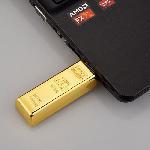 สั่งผลิต USB แฟลชไดร์ฟทองคำ สุดหรูหราด้วยกลิ่นอายการออกแบบ Luxury