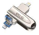 Ѻ 3in1 Memory-Stick USB-Flash-drive 128GB  Premium