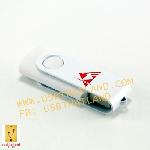 แฟลชไดรฟ์แบบหมุน สั่งทำ flash drive พร้อมสกรีนโลโก้ ยิงเลเซอร์ข้อความ
