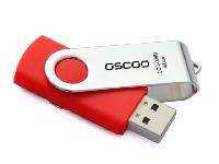สั่งทำ แฟลชไดร์ฟพร้อมสกรีนโลโก้ ราคาขายส่ง flash drive ยาง Soft PVC สีแดง