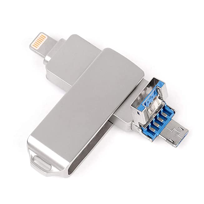 รับผลิต Touch 3in1 USB-Flash-drive 256GB แฟลชไดร์ฟไอโฟน ขายส่ง