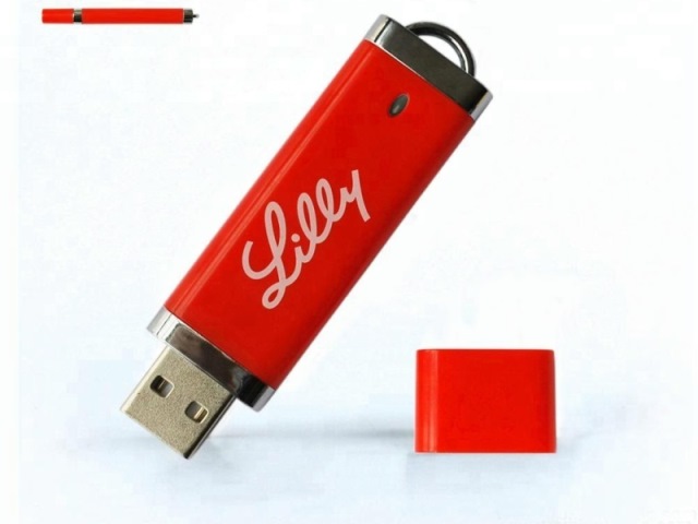 รับผลิต แฟลชไดร์ฟพร้อมสกรีนโลโก้ ราคาขายส่ง flash drive ยาง Soft PVC สีแดง