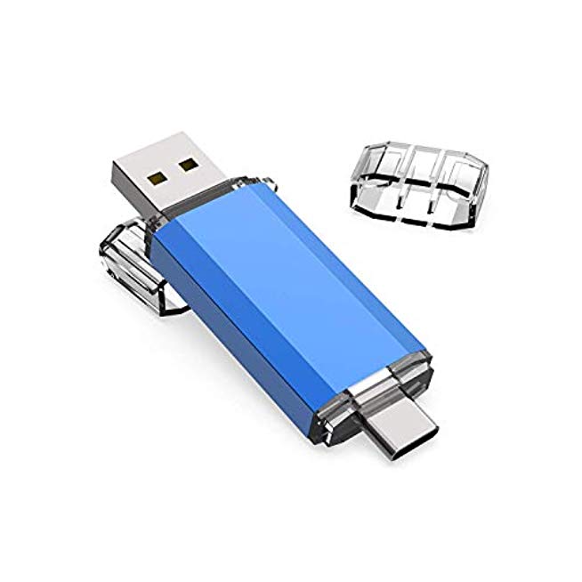 ขายส่งแฟลชไดร์ฟ ราคา USB3.0 USB-C LG-V30 Blue premium